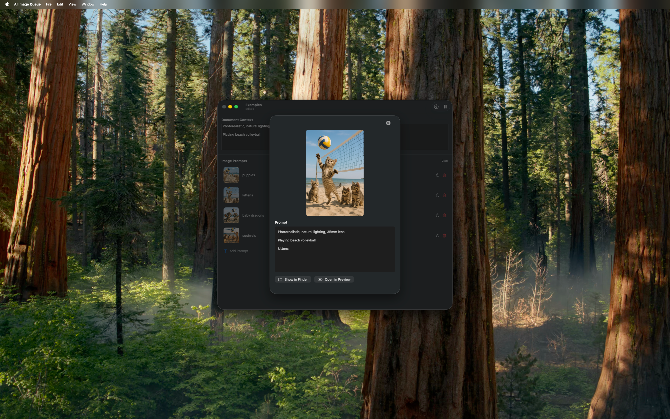Generated Images Preview