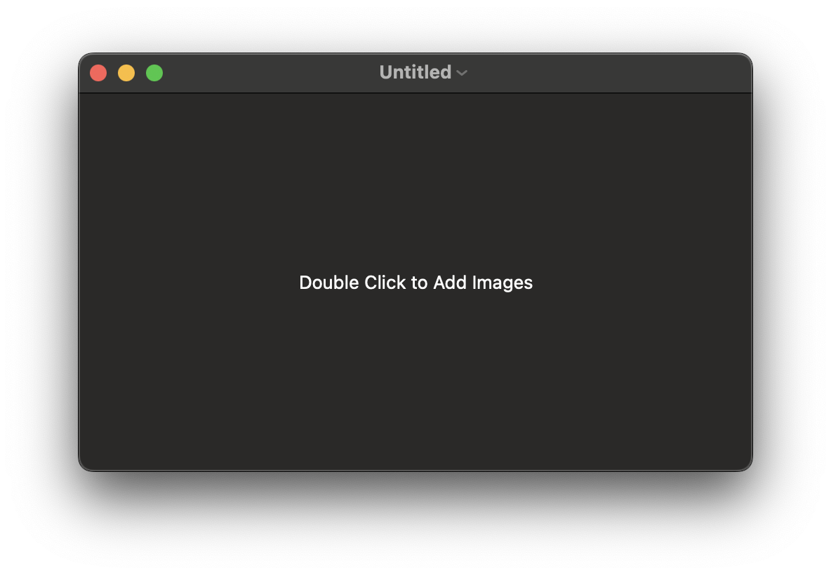 Empty Image Skewer window