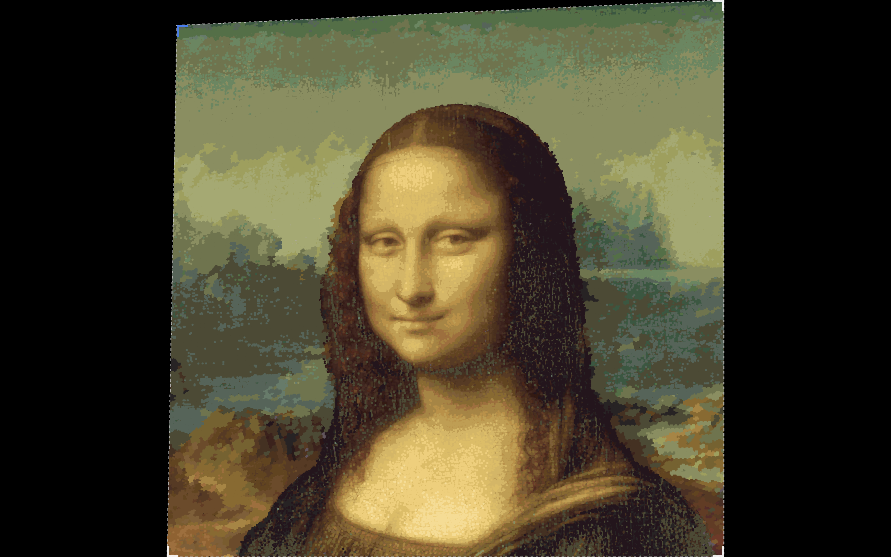 Adjusted corner alignment